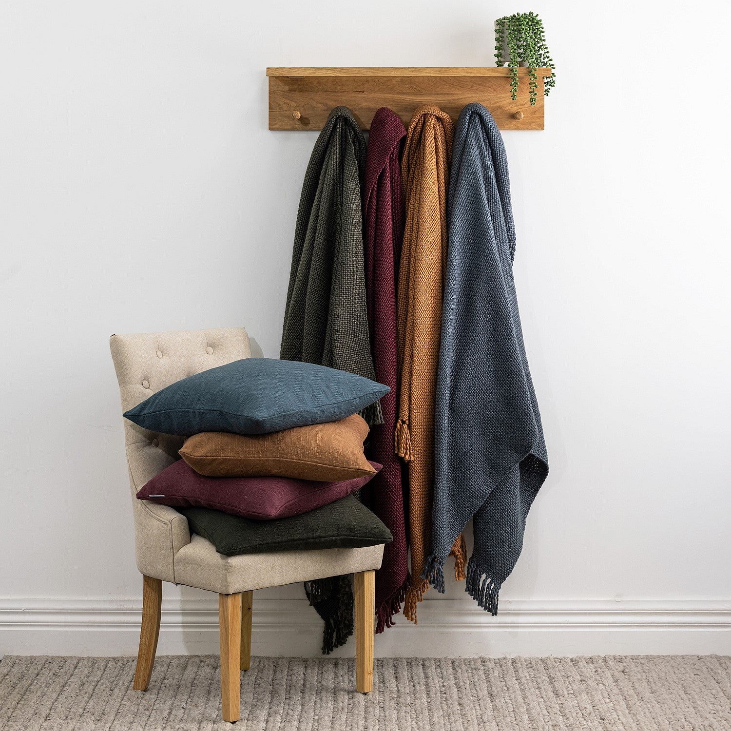Design Republique Harbour Textured Throw