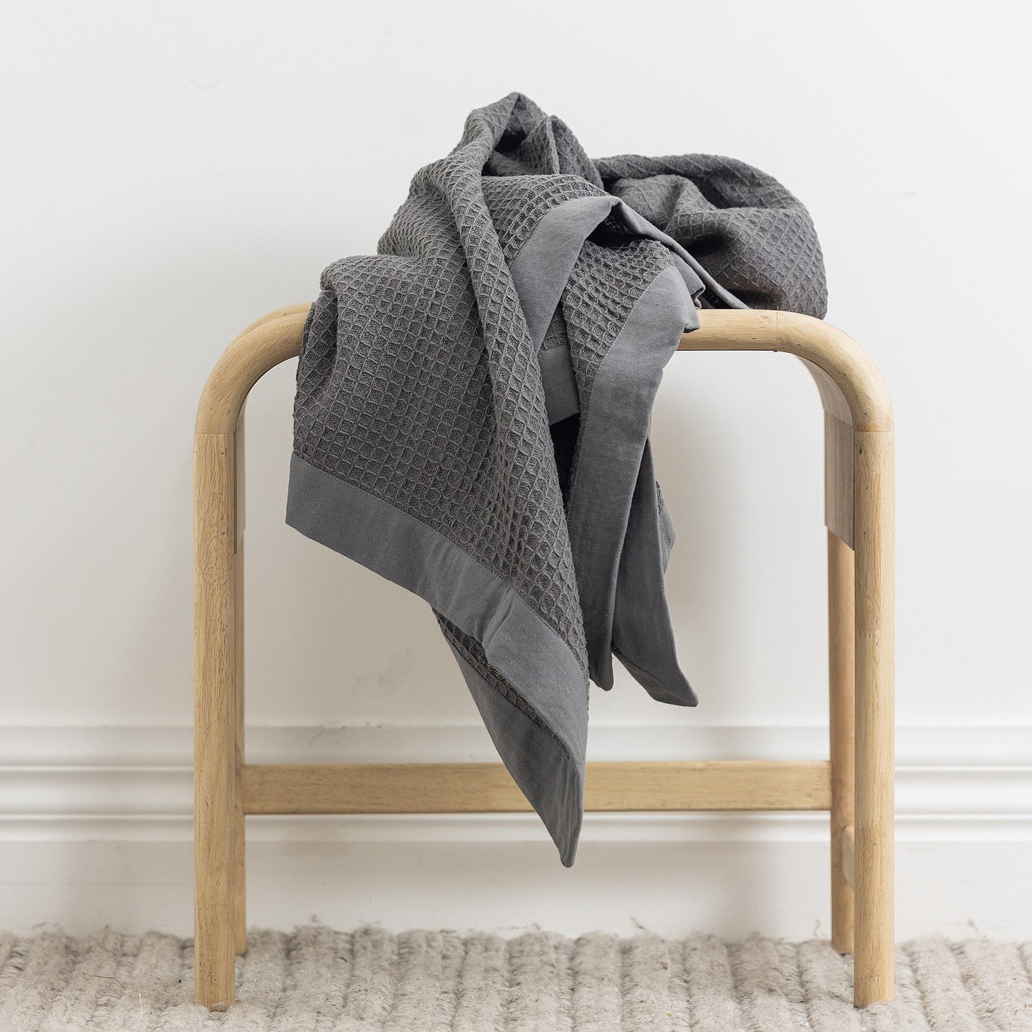 Design Republique Marley Waffle Throw