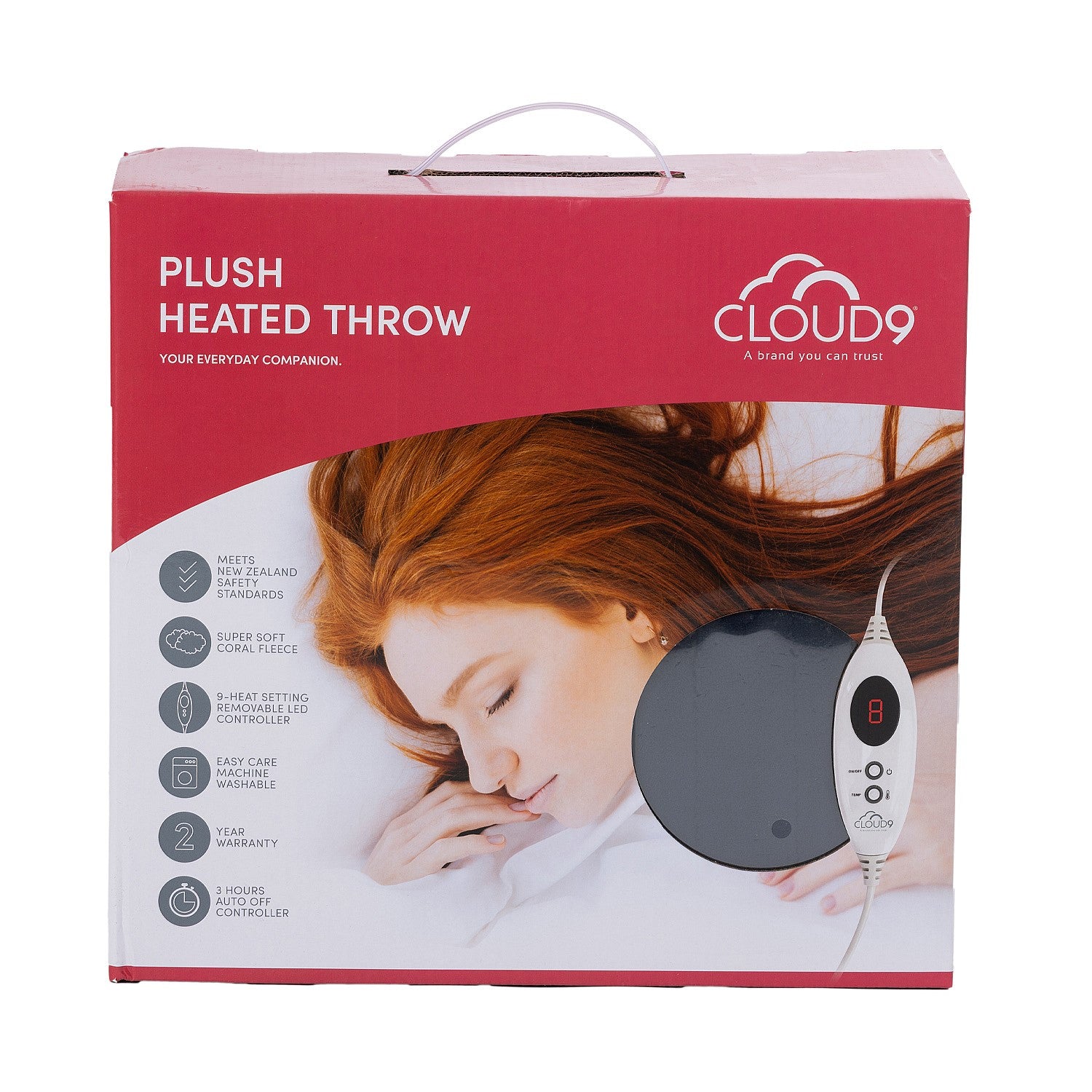 Cloud 9 Plush Electric Throw