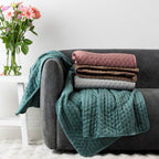 Design Republique Darcy Velvet Throw