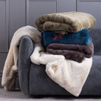 Design Republique Evelyn Faux Fur Throws