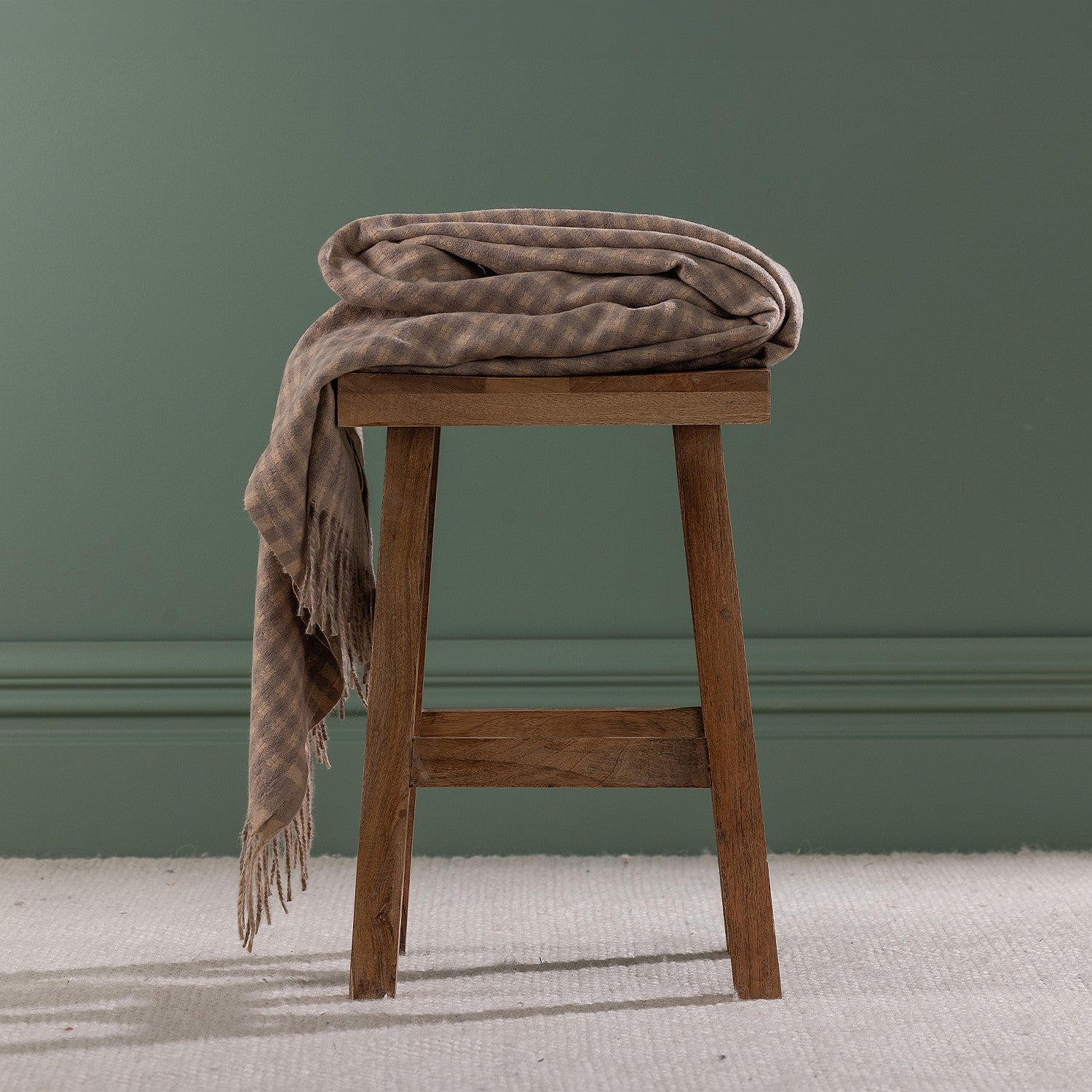 Home Co. Weston Check Throw