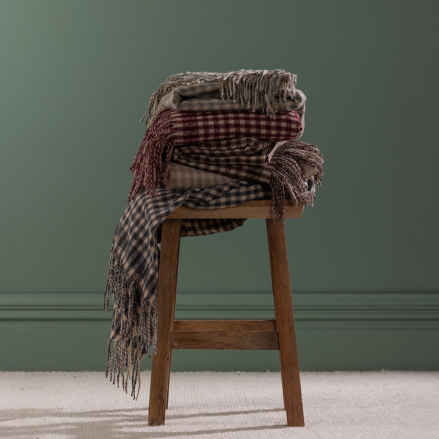 Home Co. Weston Check Throw