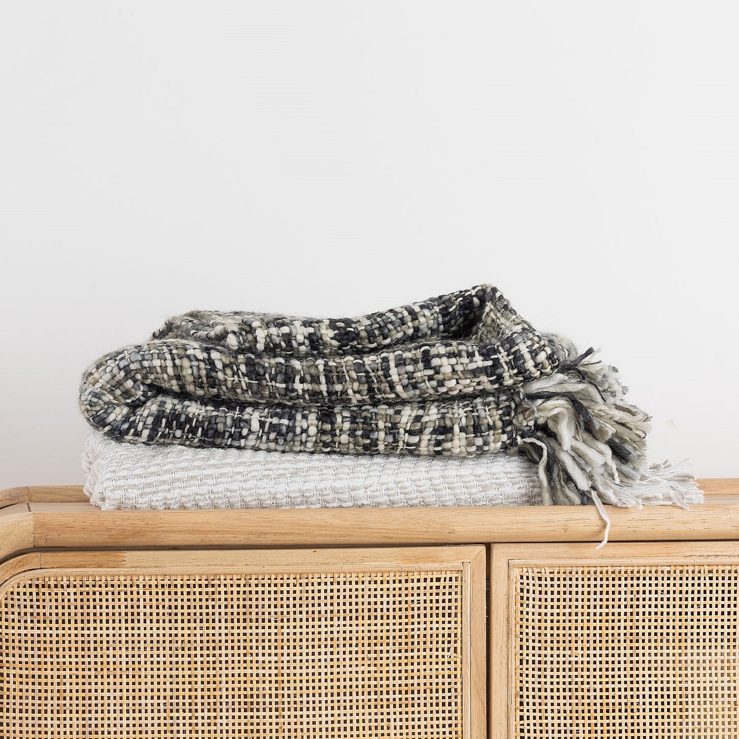 Home Co. Liv Throw Black Grey
