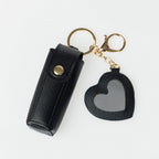 Grace & Gild Maisy Lipstick Keyring Holder Black