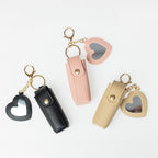 Grace & Gild Maisy Lipstick Keyring Holder Almond