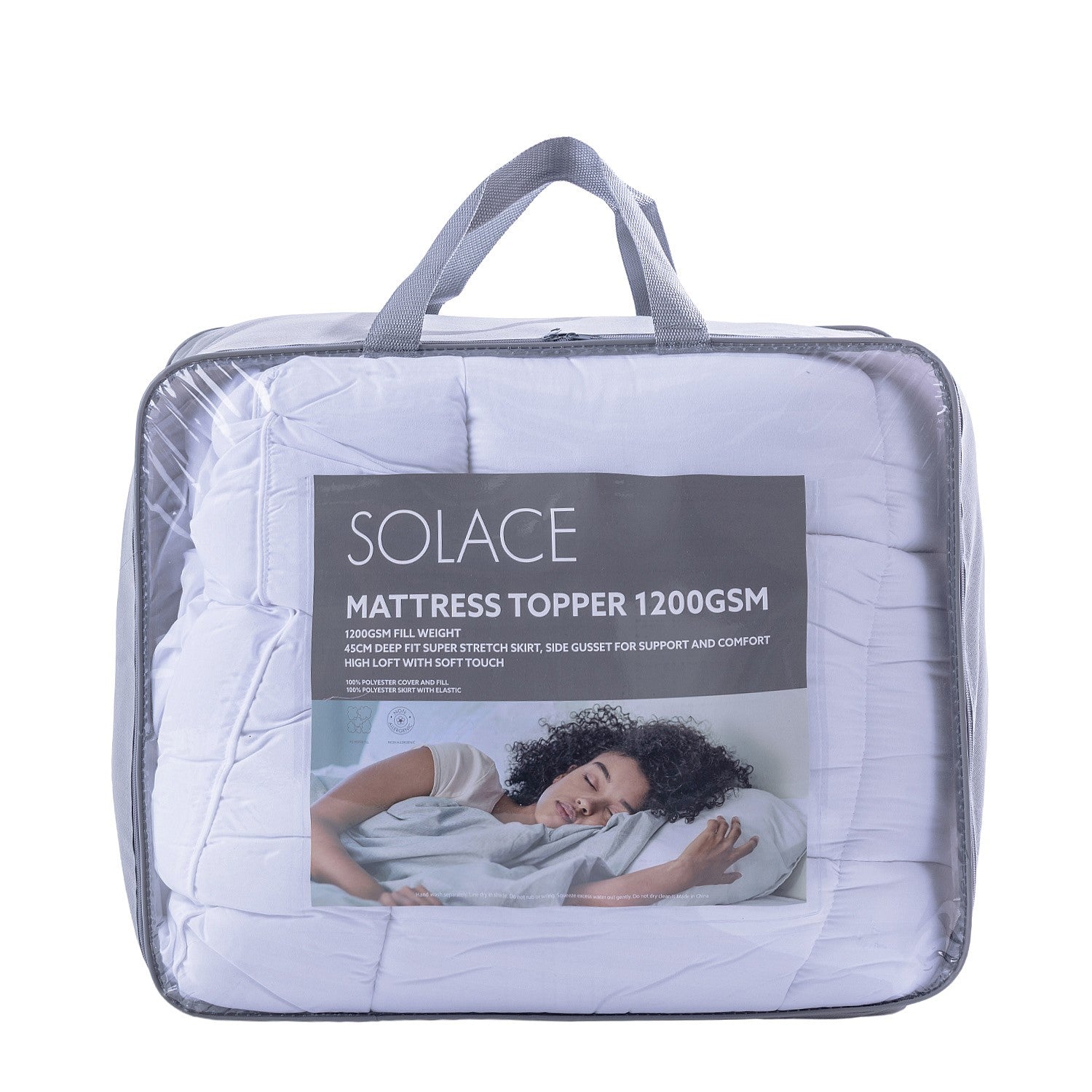 Solace Mattress Topper 1200gsm