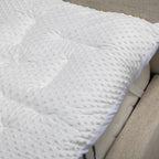 Eden Bobble Mattress Topper 800gsm out on a bed