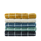Solace Carter Check Bath Towel