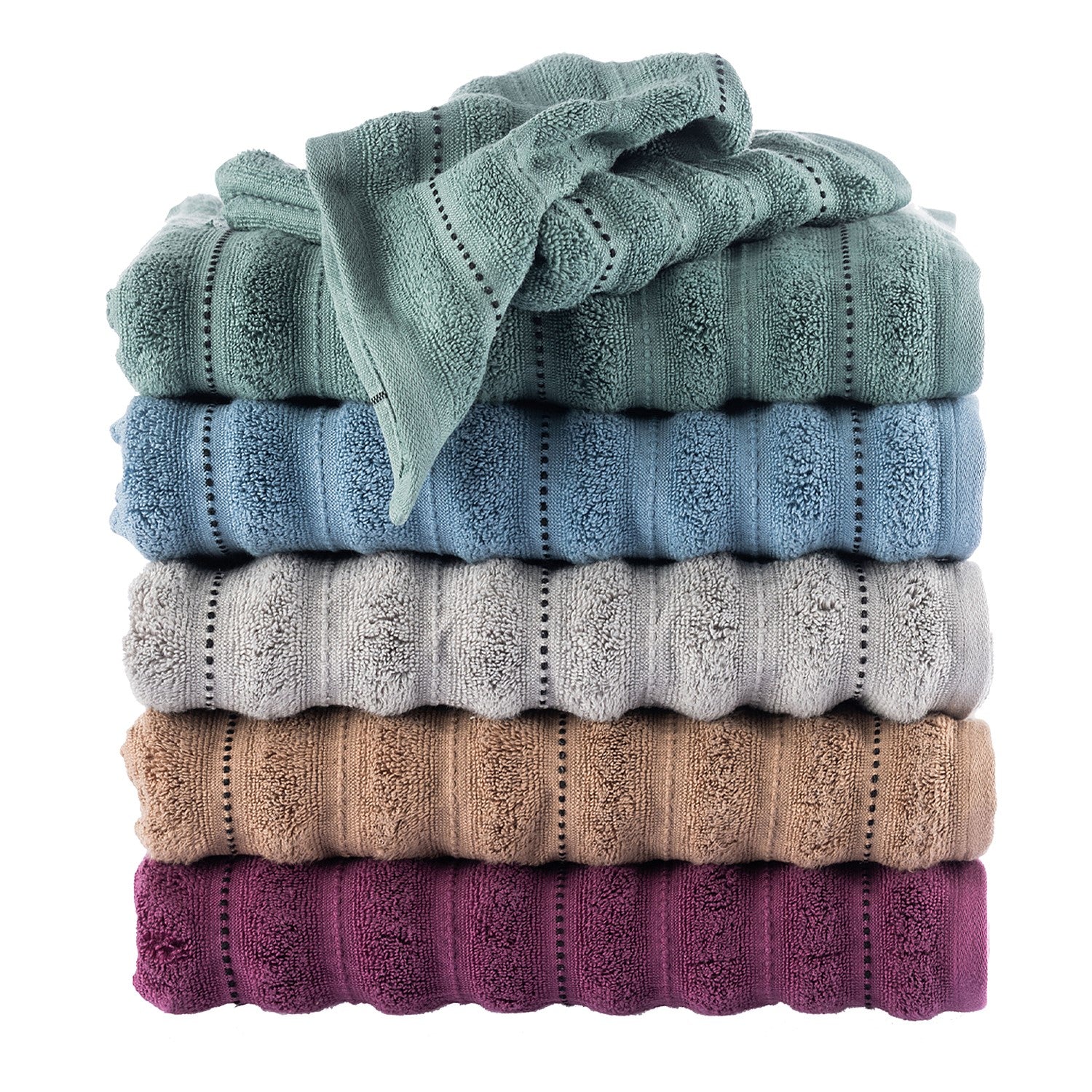 Design Republique Lauren Dobby Bath Towel