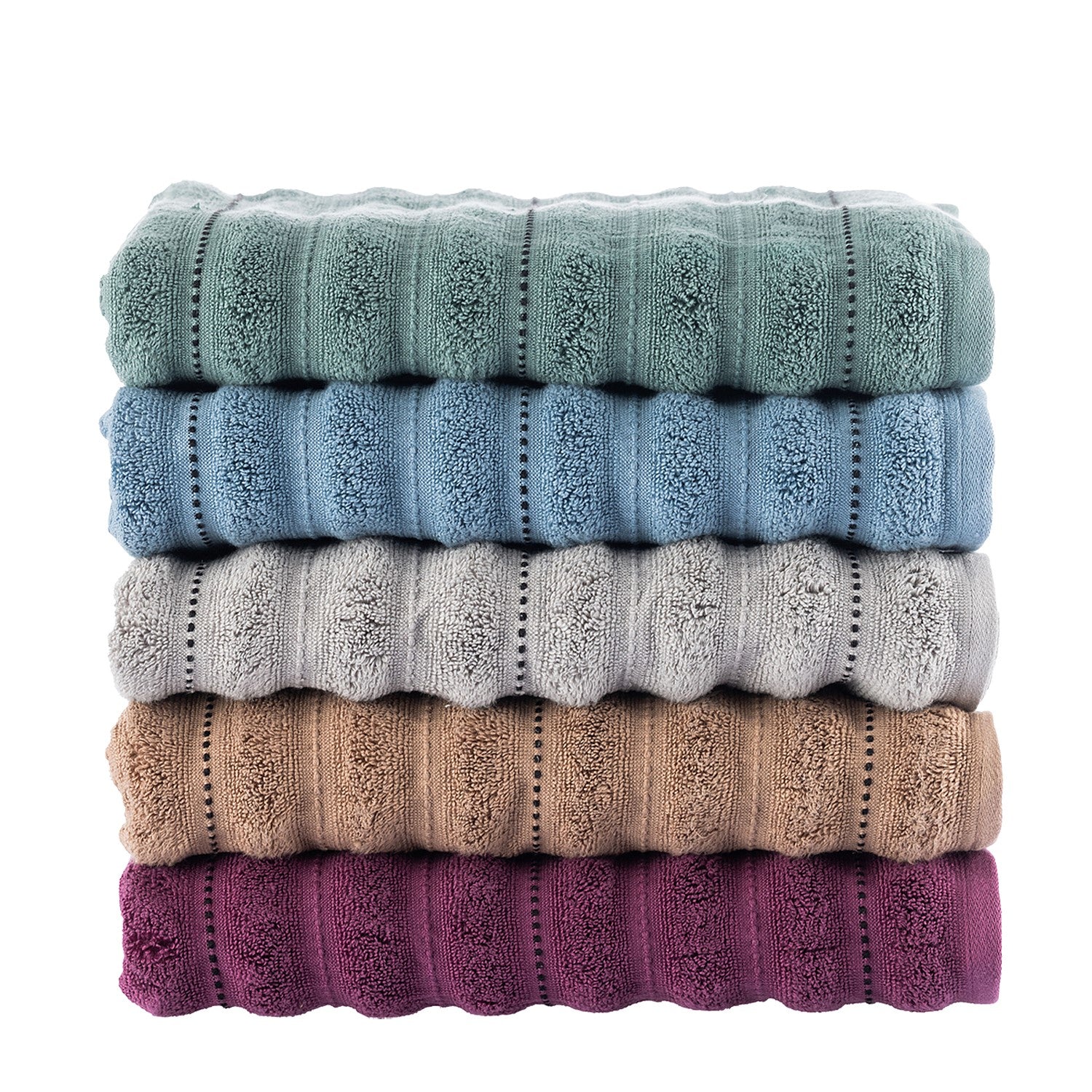 Design Republique Lauren Dobby Bath Towel