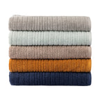 Eden Hale Ribbed Bath Sheet 600gsm