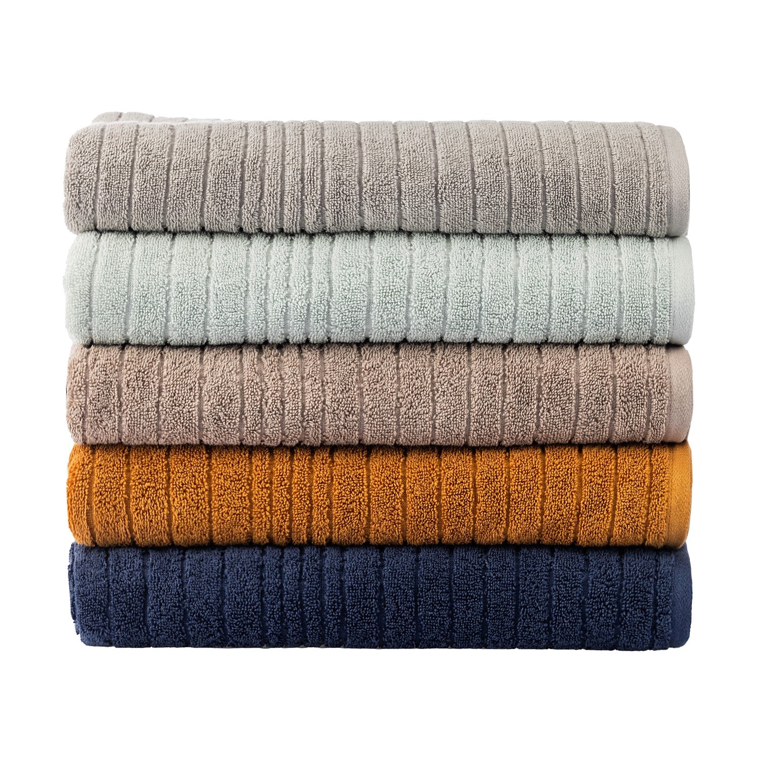Eden Hale Ribbed Bath Sheet 600gsm