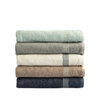 Design Republique Thea Contrast Bath Towel