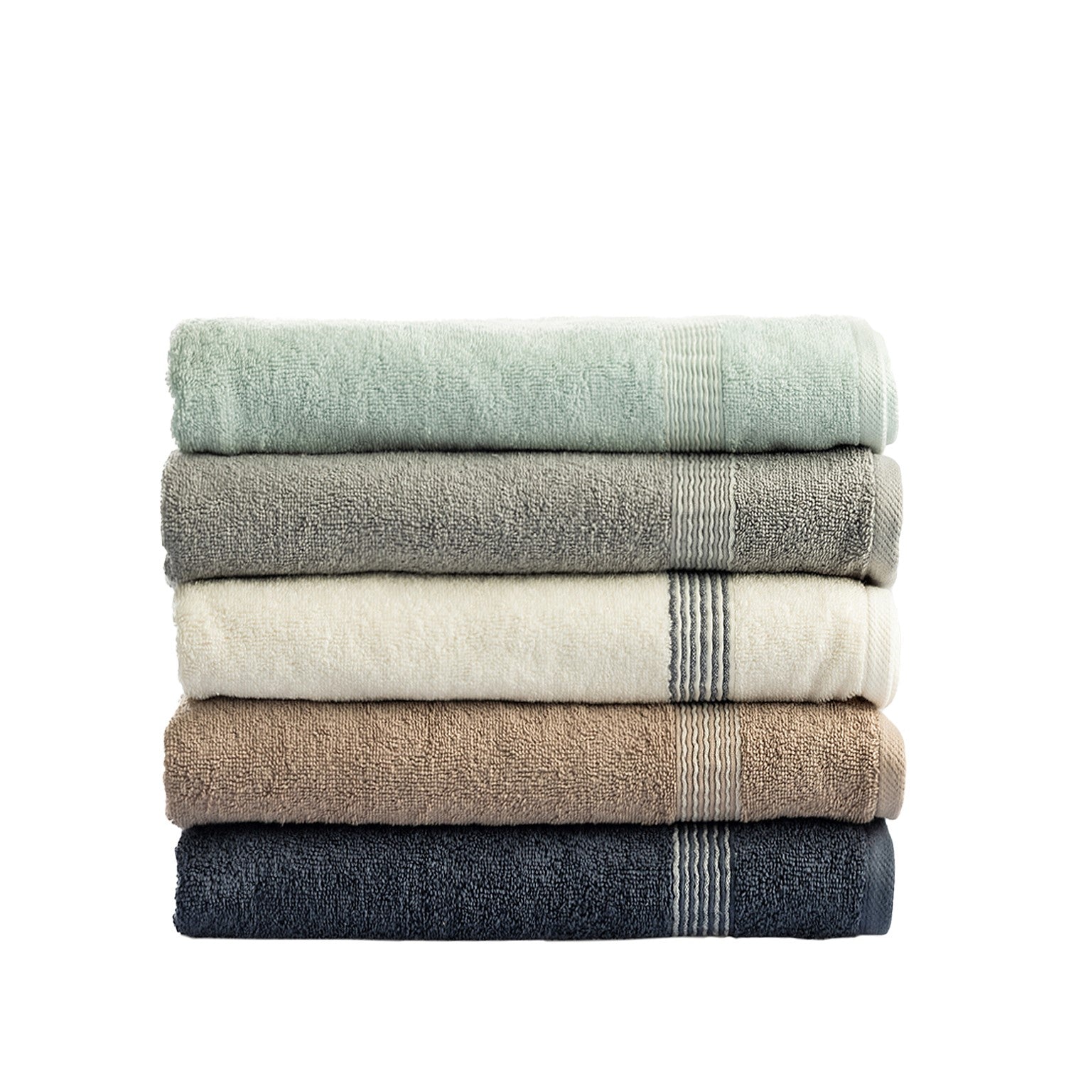 Design Republique Thea Contrast Bath Towel