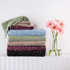 Gracious Living Polka Dot Bath Towel 500gsm