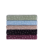 Gracious Living Polka Dot Bath Towel 500gsm
