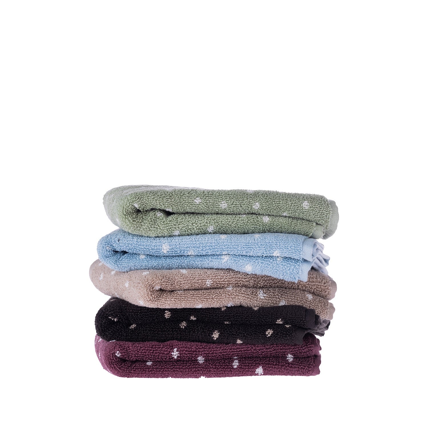 Gracious Living Polka Dot Hand Towel 500gsm