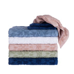 Gracious Living Jessica Jacquard Bath Towel 500gsm