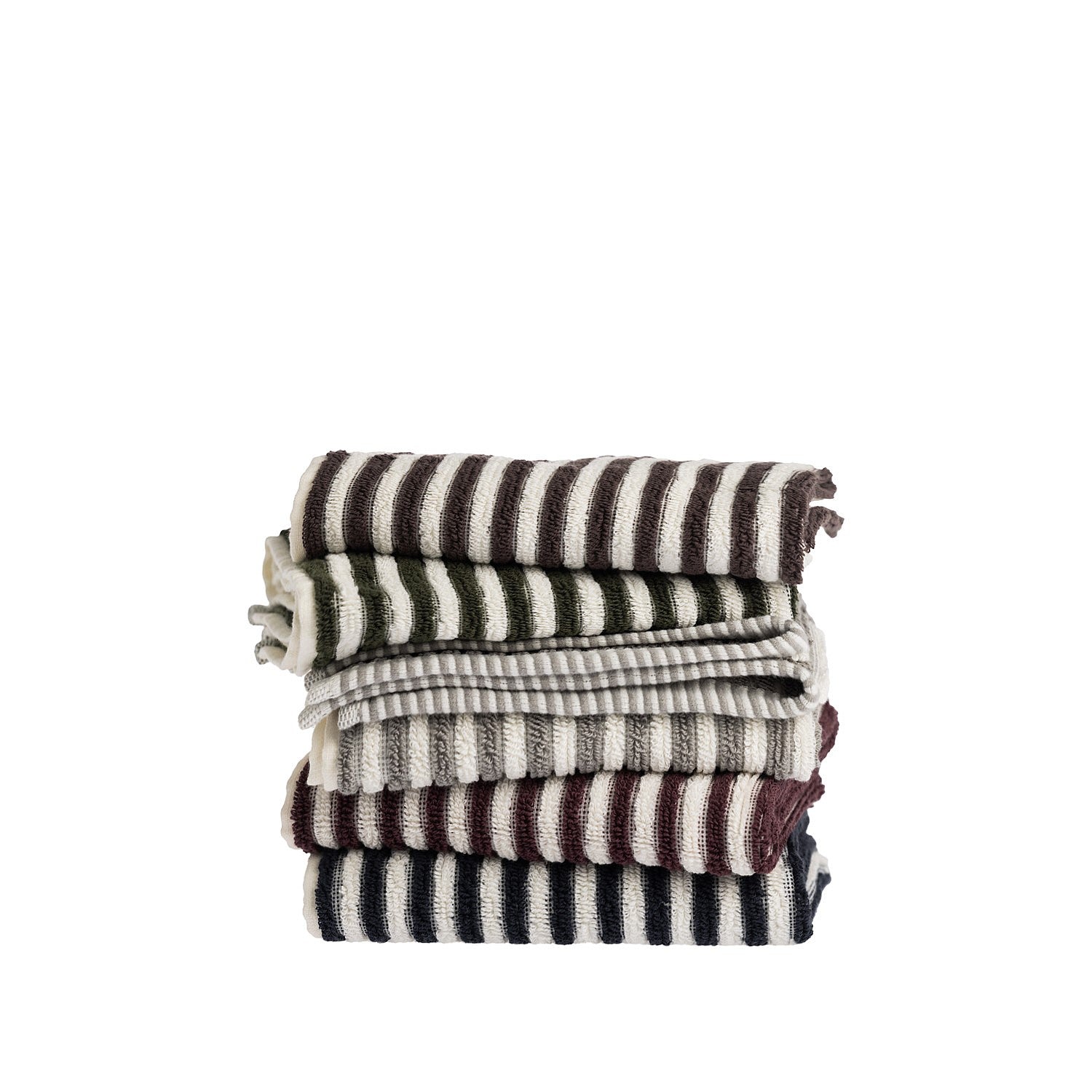 Fieldcrest Remmy Stripe Hand Towel 500gsm