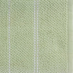 Home Co. Sara Stitch Bath Towel in Sea Mist, featuring a soft textured finish with white stitched stripe detailing.