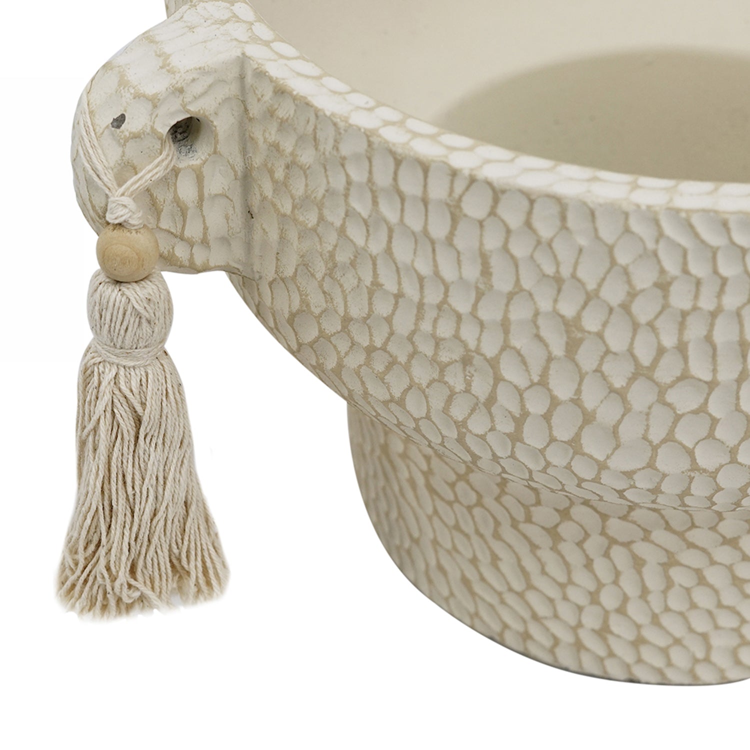 Gracious Living Sara Cement Planter Wide