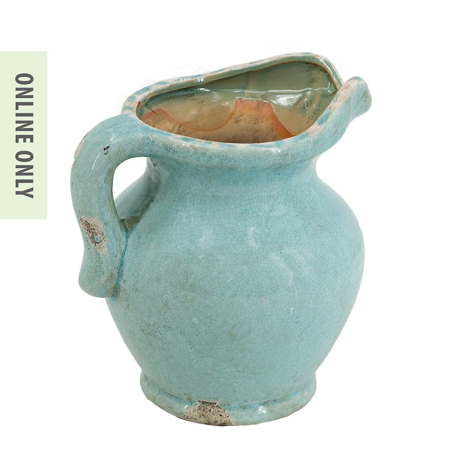 Gracious Living Candia Terracotta Jug Vase
