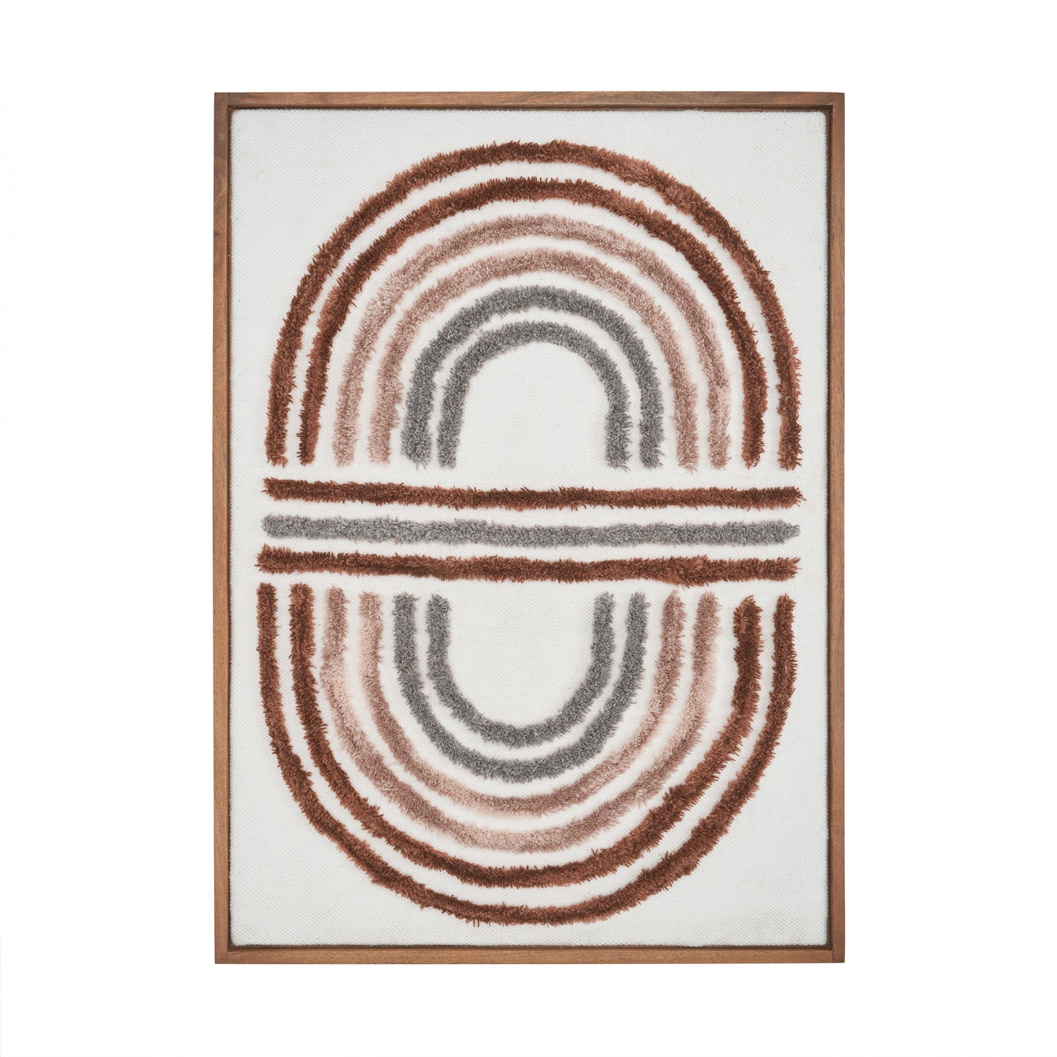 Design Republique Esha Tufted Reflection Framed Wall Art