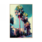 Design Republique Banks Sidewalk Framed Canvas