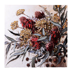 Gracious Living Wine Florals Cluster Wall Art
