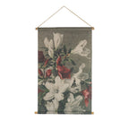 Design Republique Scroll Wall Art White Bloom
