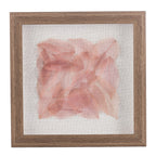 Gracious Living 3D Leaf Wall Art Pink
