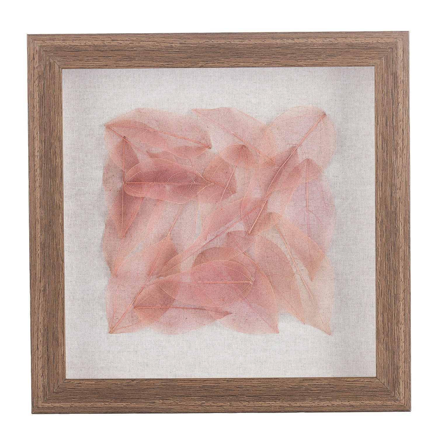 Gracious Living 3D Leaf Wall Art Pink