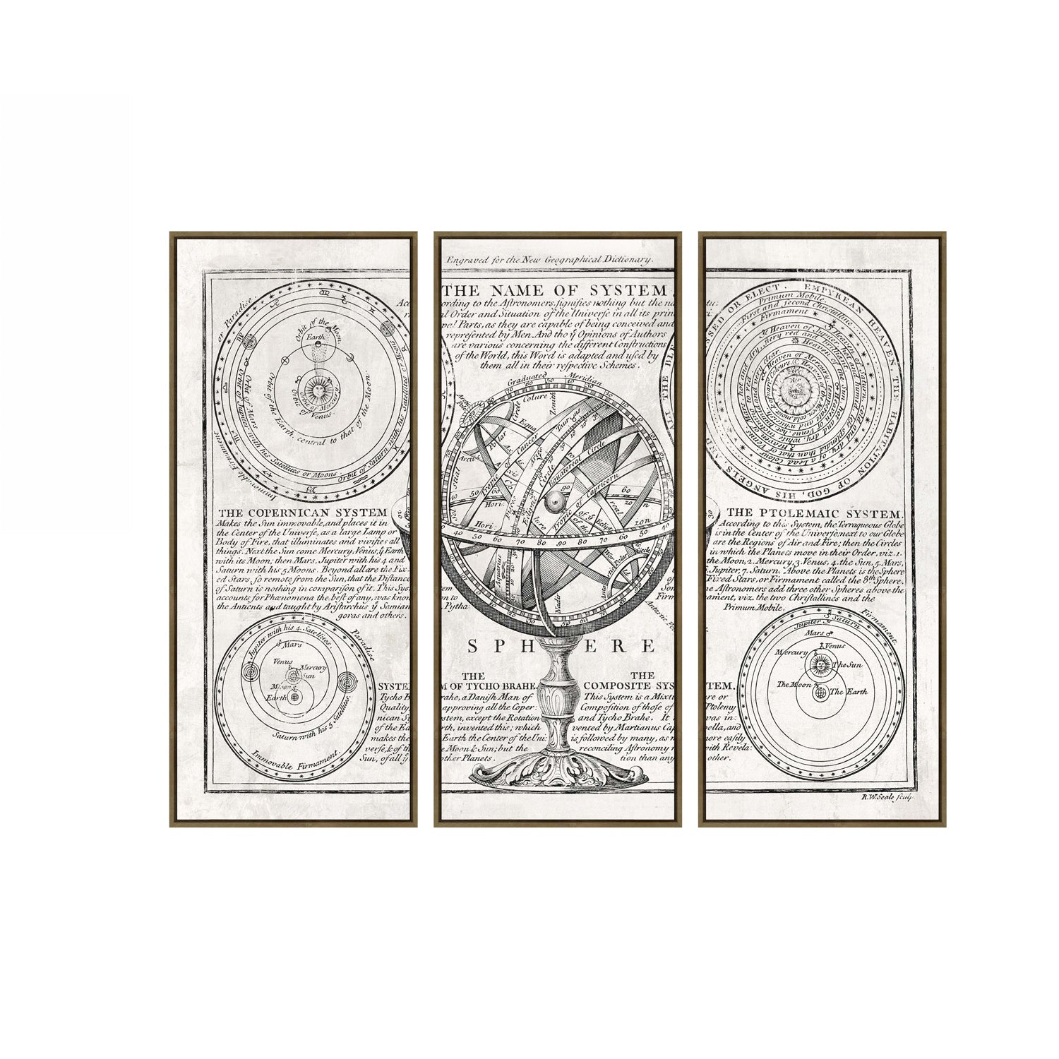 Design Republique Sphere 3 Piece Wall Art