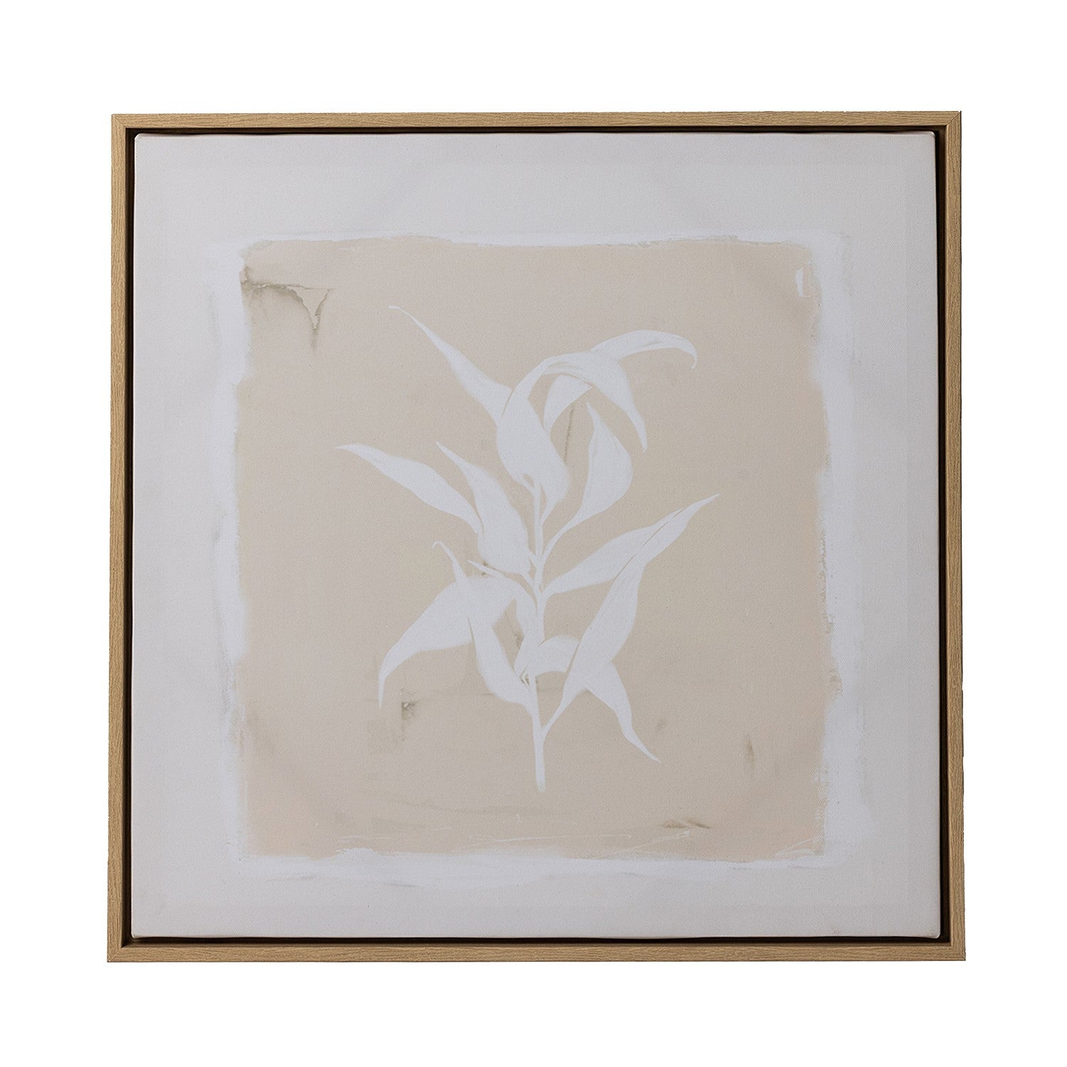 Gracious Living Sand Botannica Leaves Wall Art