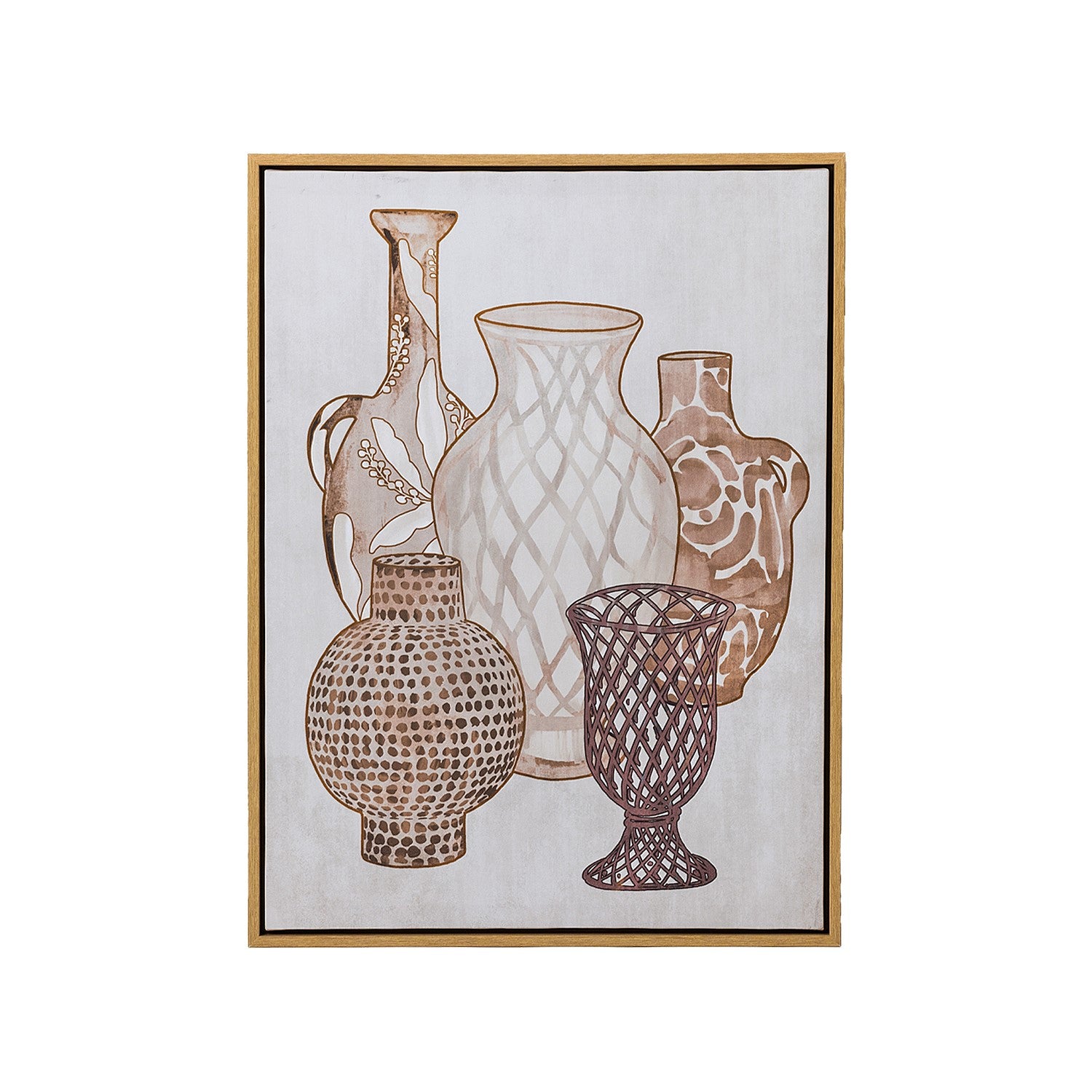 Solace Kofi Urns Canvas Wall Art