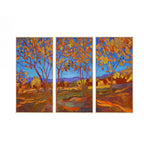 Design Republique Autumn Trees Framed Canvas Set of 3