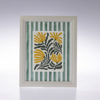 Design Republique Mala Stripe Daisy Wall Art