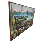 Design Plus Kiwiana Mahurangi Harbour Set of 2 Wall Art