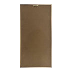 Back view of the Cove Solitaire Palm Oasis Wall Art, showing the brown backing board and metal hanging fixture.