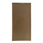 Back view of the Cove Solitaire Palm Oasis Wall Art, showing the brown backing board and metal hanging fixture.