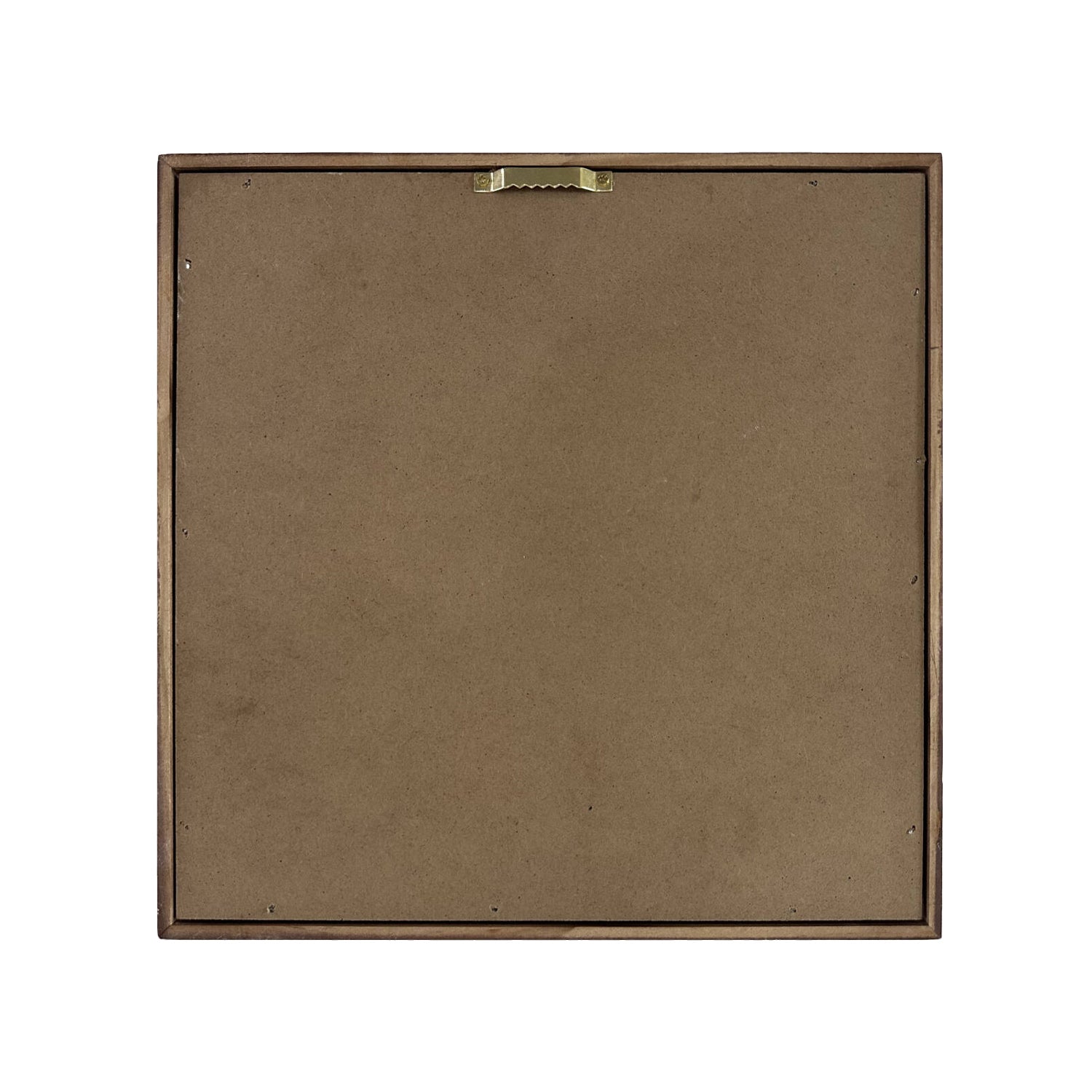 Back view of the Gracious Living Olive Branches Wall Art, showing the backing board and metal hanging fixture.