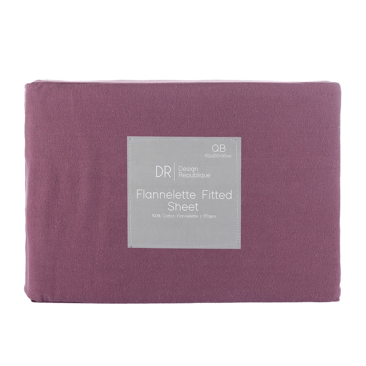 Design Republique Fitted Flannelette Sheet