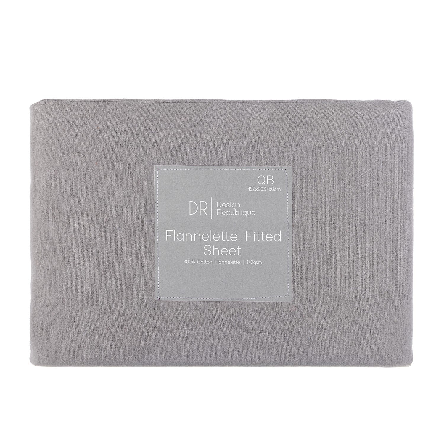 Design Republique Fitted Flannelette Sheet