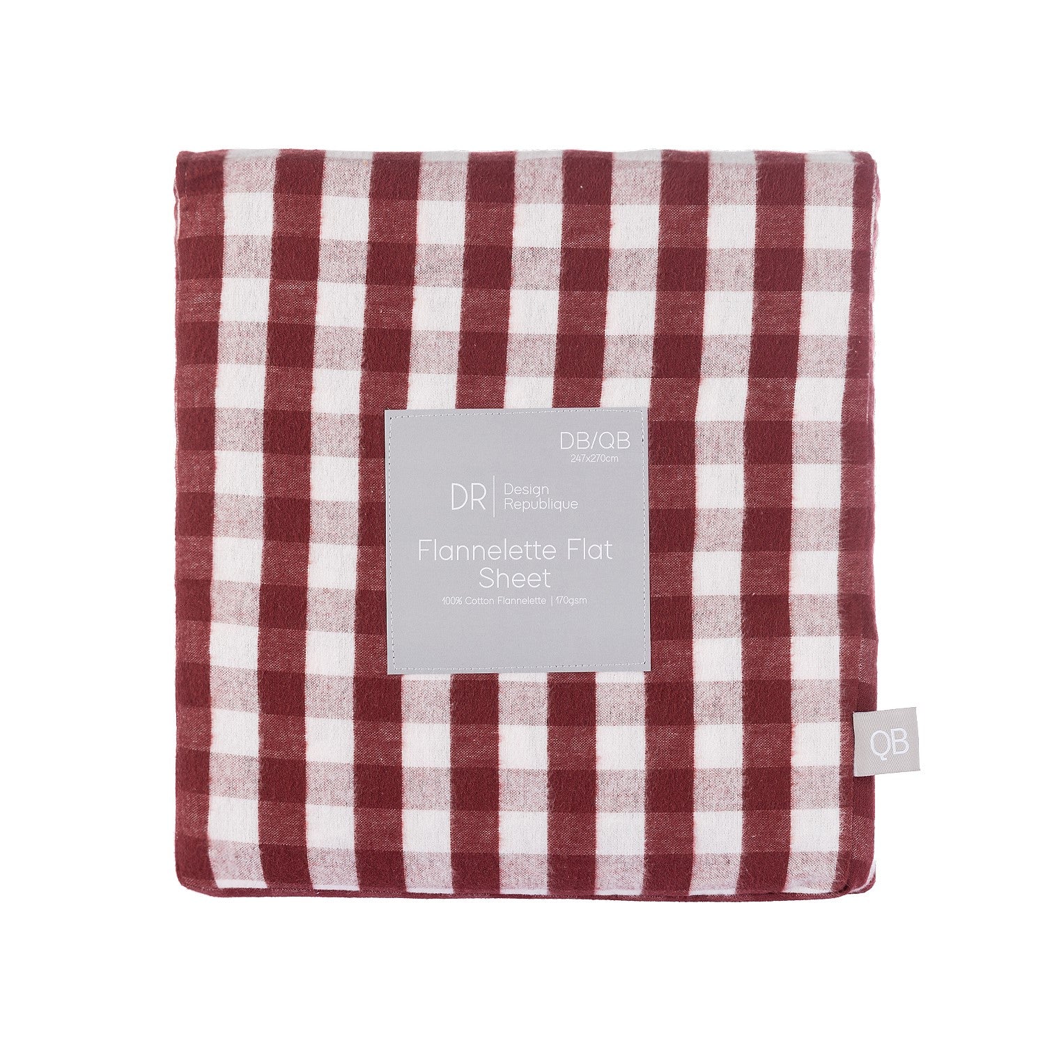 Design Republique Printed Flat Flannelette Sheet