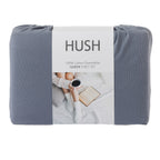 Packaged Hush sheet set with a white background