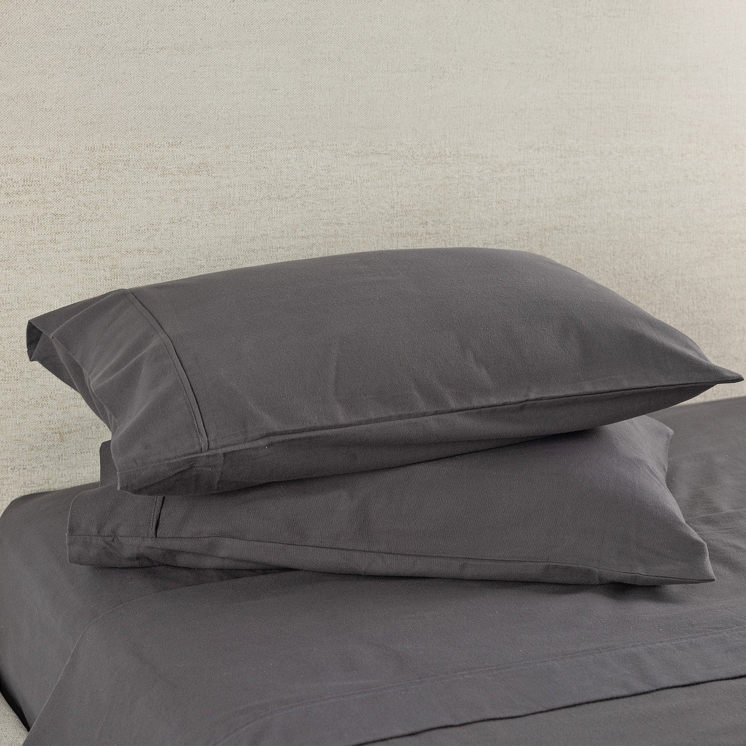 Gray Pillowcases
