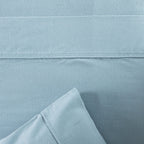 Hush Plain Blue Flat Flannelette Sheet