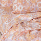 Hush Boho Floral Flat Flannelette Sheet