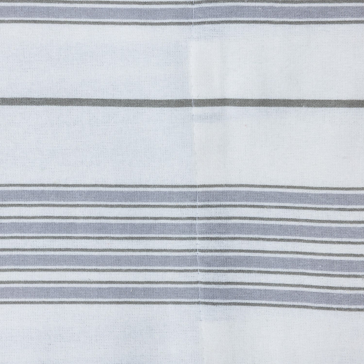 Hush Grey Stripe Cotton Flannelette Sheet Set